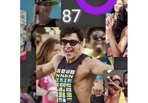 ZUMBA 87 ZIN 87 VIDEO+MUSIC